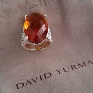 David Yurman citrine and diamond wheaton